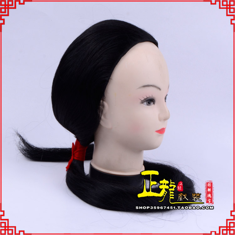 沈丘古装影视演出头套花旦假发 真发古装发