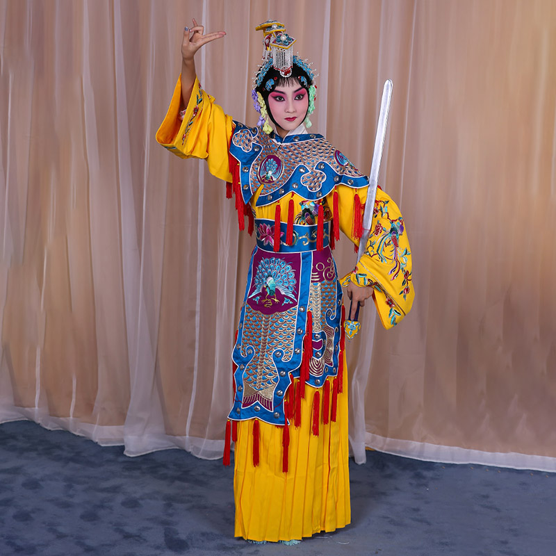 沈丘霸王别姬虞姬服 软绉别姬服