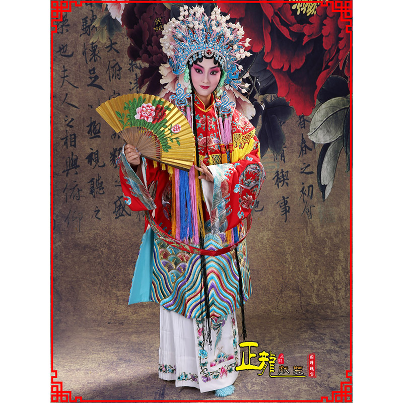 沈丘凤袍杨贵妃贵妃醉酒 软绉团凤女蟒